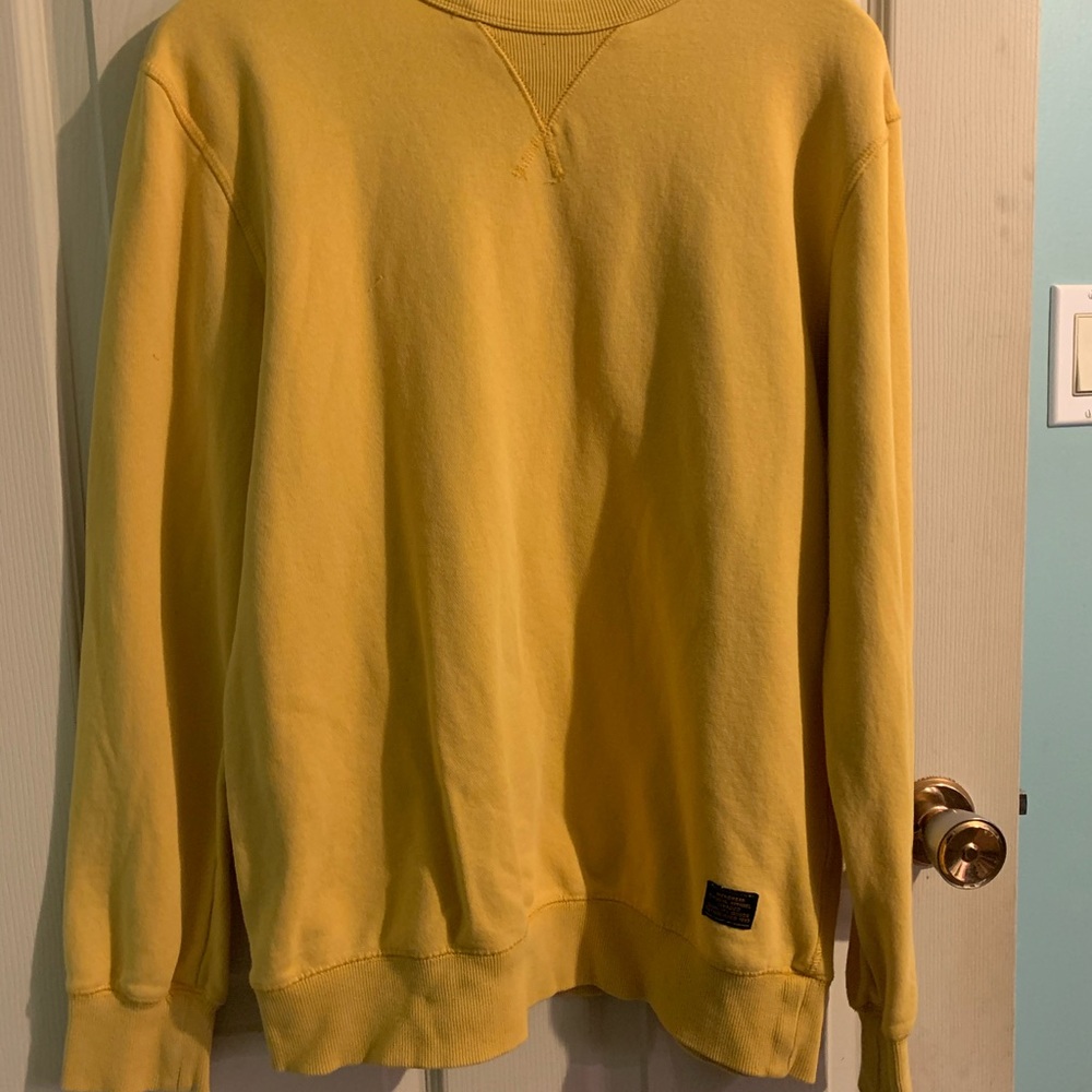 Yellow oversized sweater